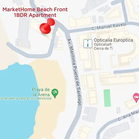 Markethome Neptuno Front 1bdr Puerto de Santiago (Tenerife)